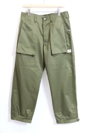 SASSAFRAS / Digs Crew Pants 4/5 - 41 Chino-Olive