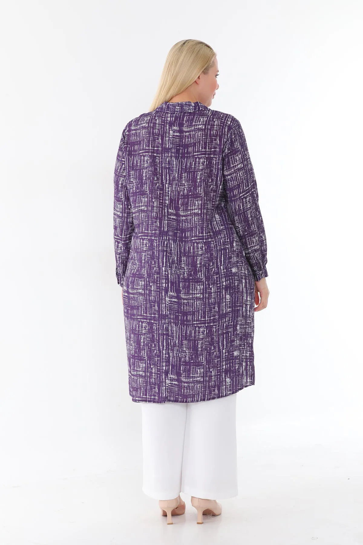 SR Viscose Tunic Purple