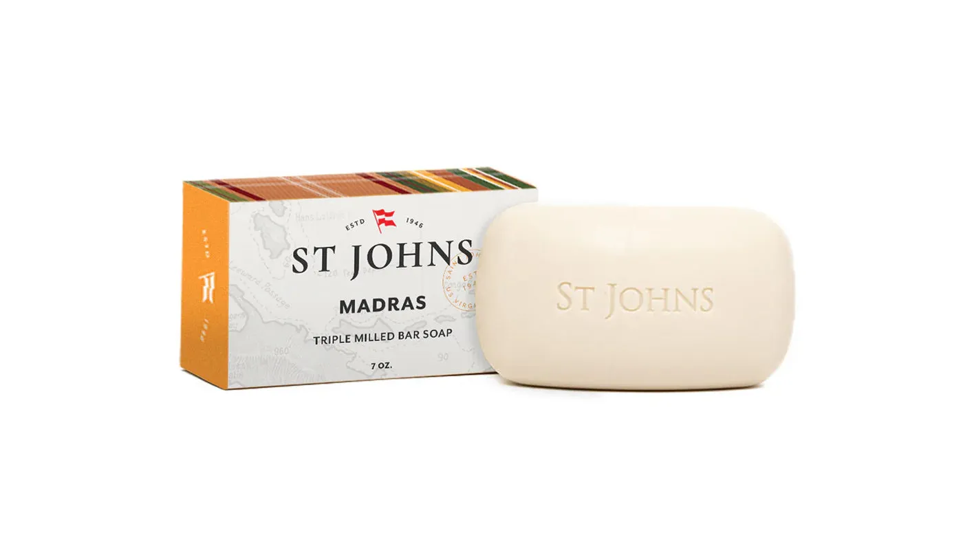 St Johns Madras Bar Soap