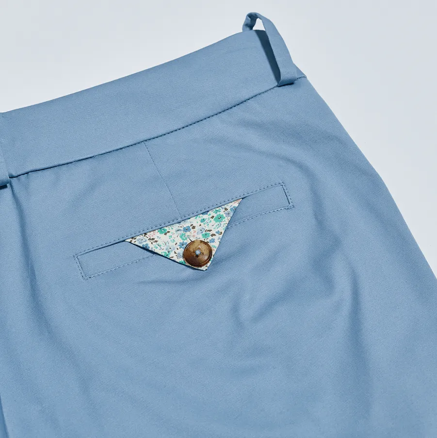 Stormé Powder Blue Chino Shorts