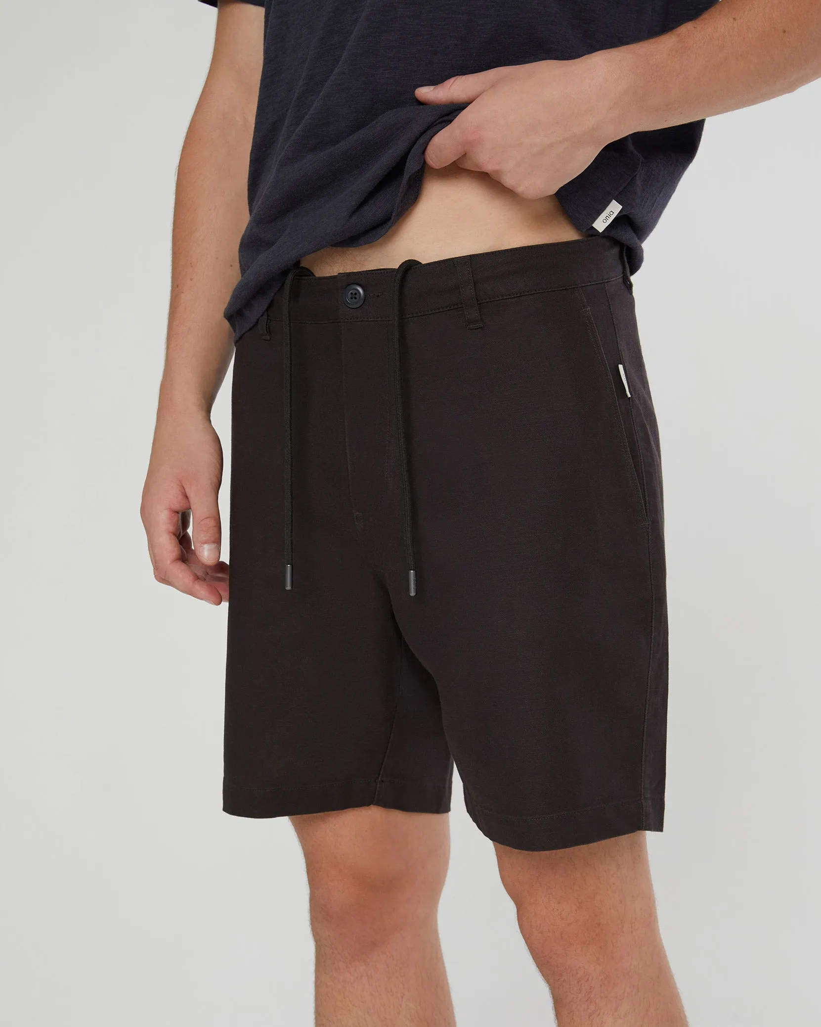 Stretch Linen Traveler Short