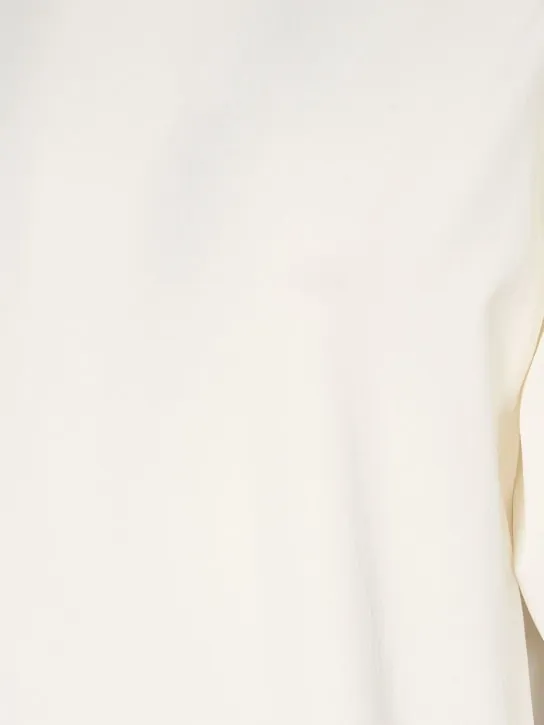 The Row   Gitu short sleeved jersey long dress 
