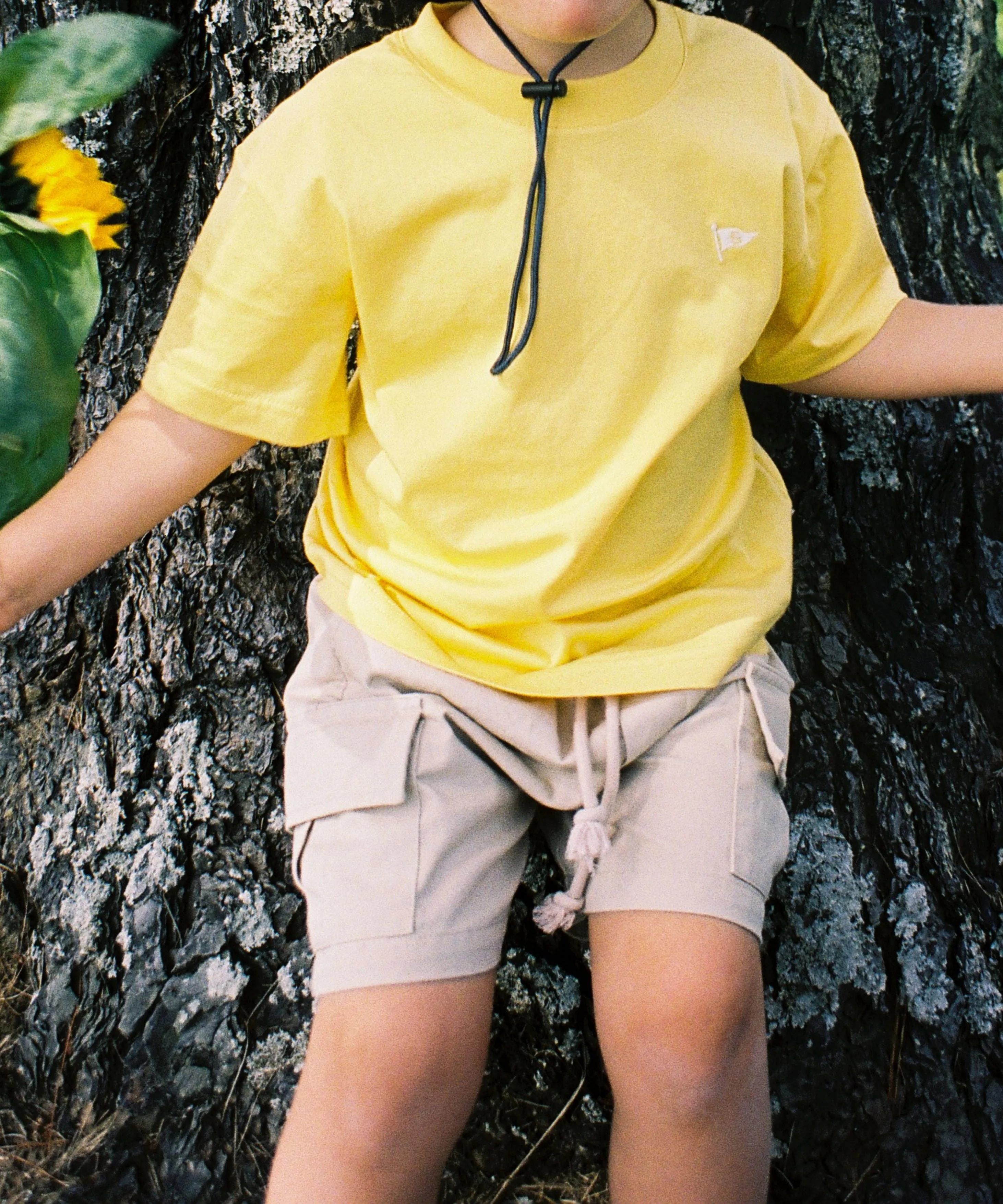 Twill Cargo Shorts - Sand