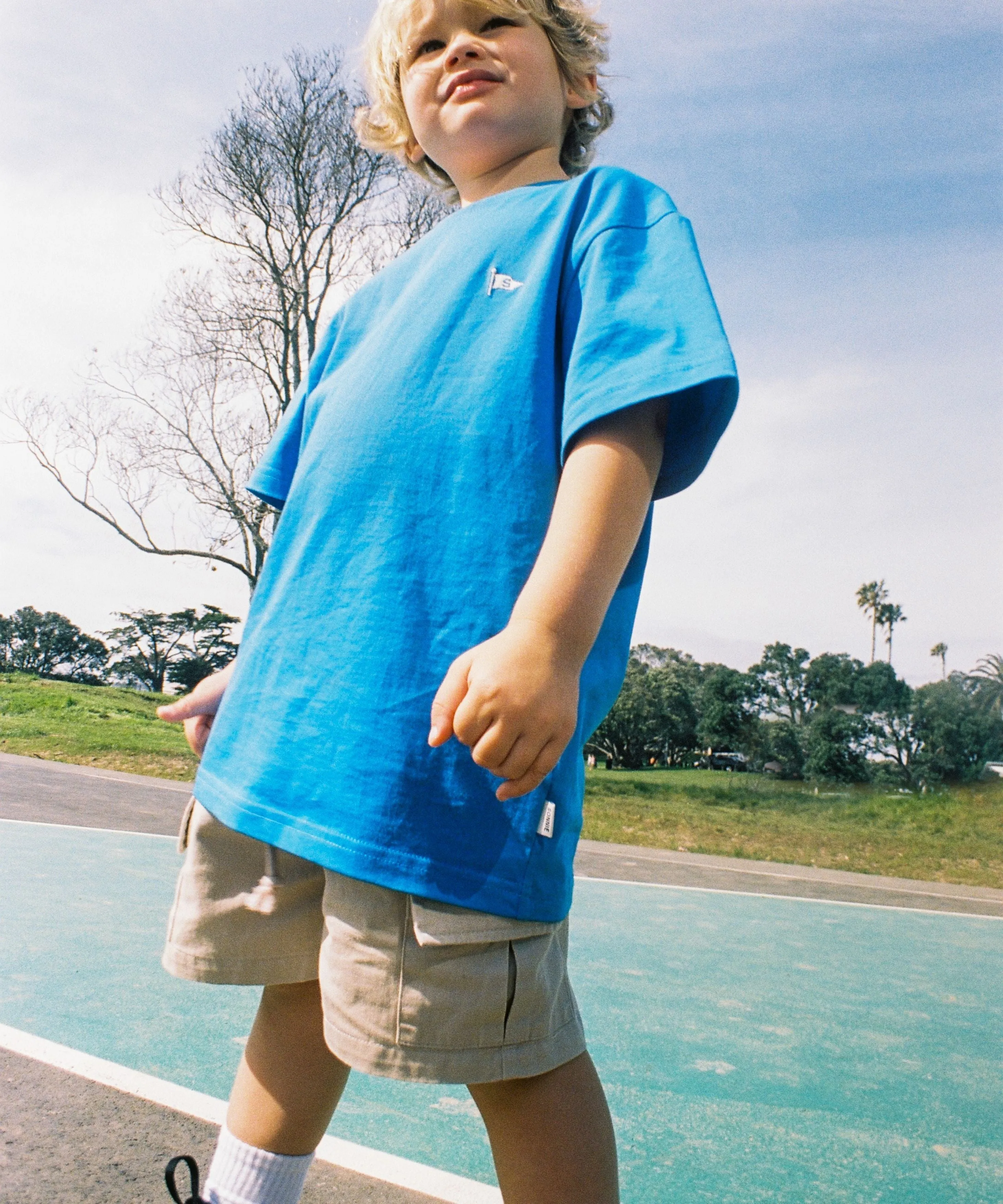 Twill Cargo Shorts - Sand