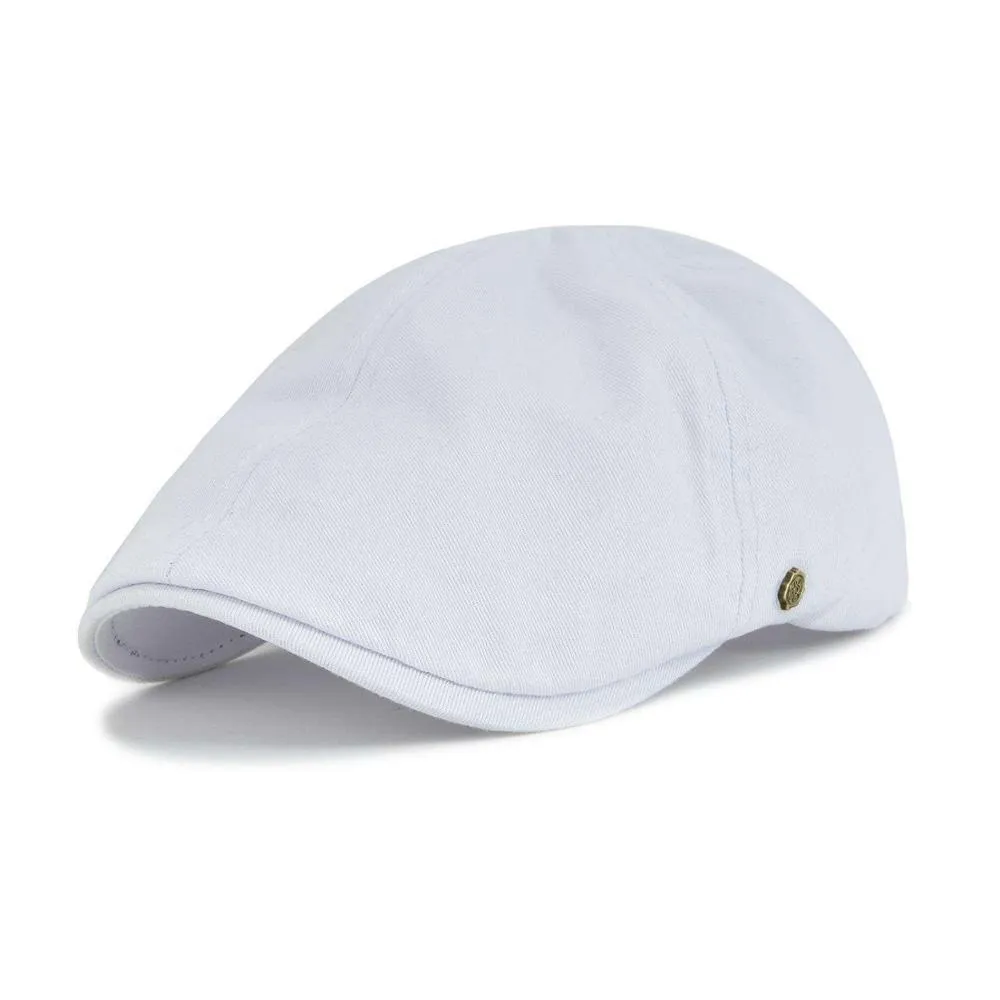 Twill Cotton Flat Cap