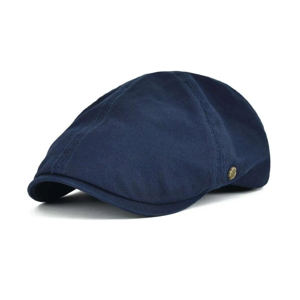 Twill Cotton Flat Cap