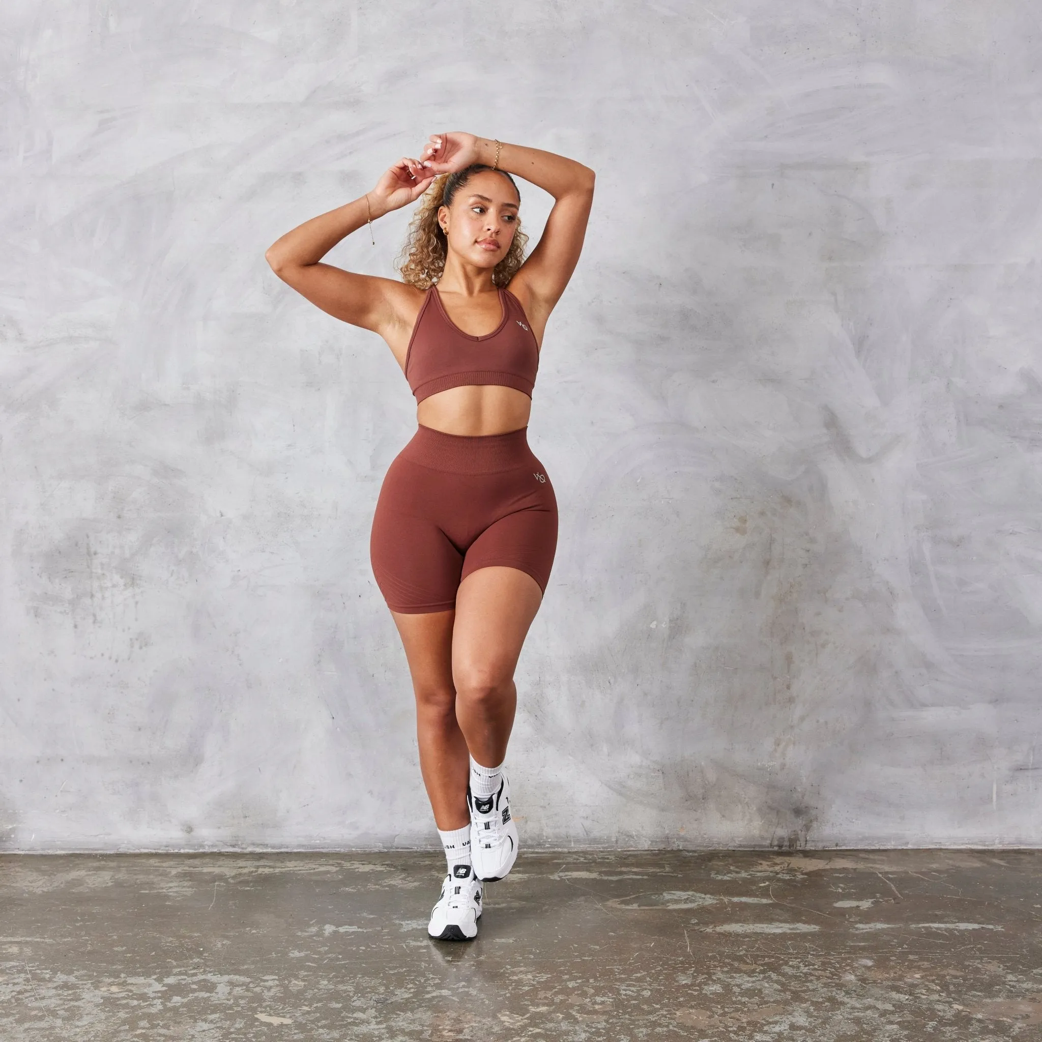 Vanquish Neutral V2 Seamless Brown Shorts