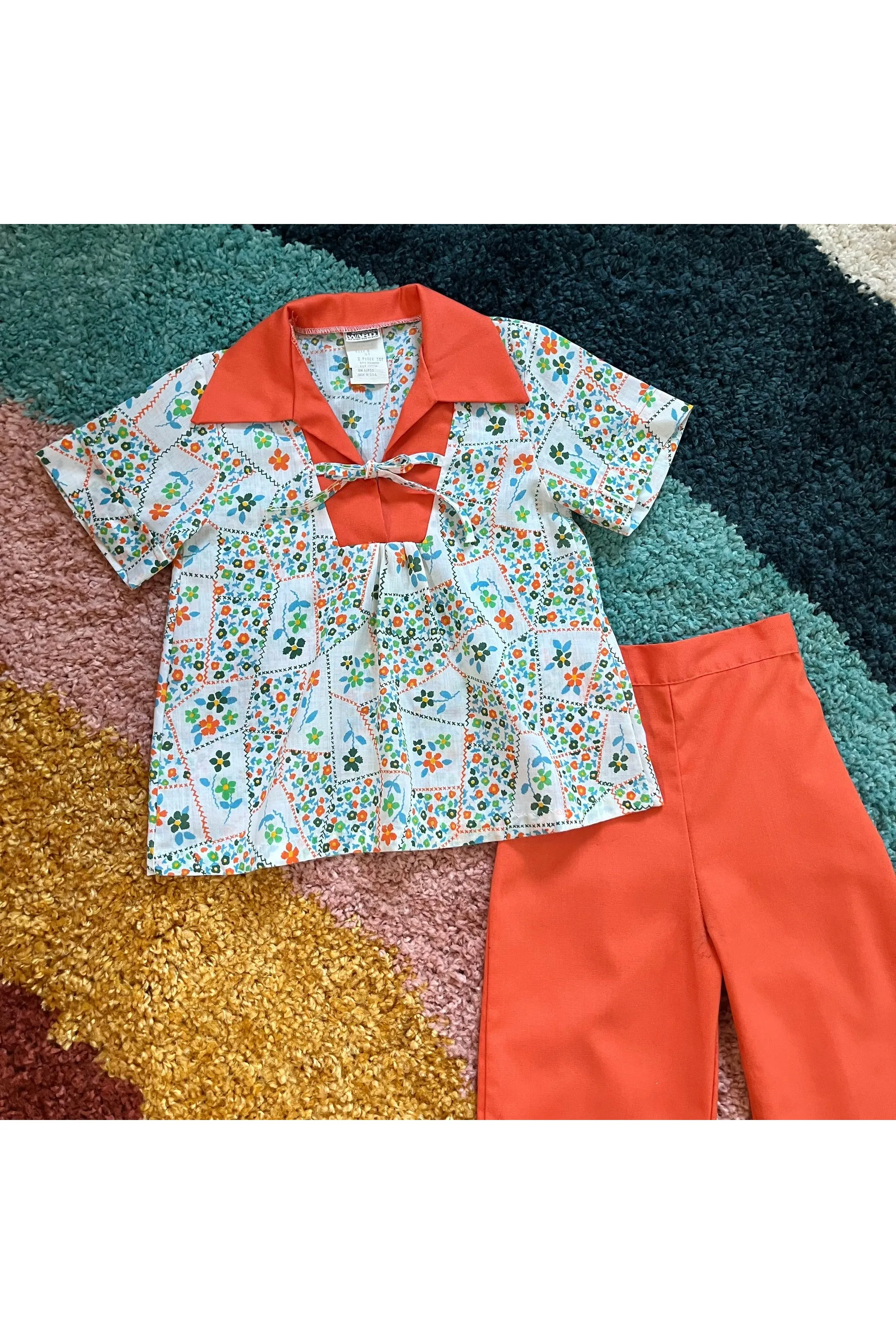 Vintage 70’s Sears Two Piece Set - Size 6