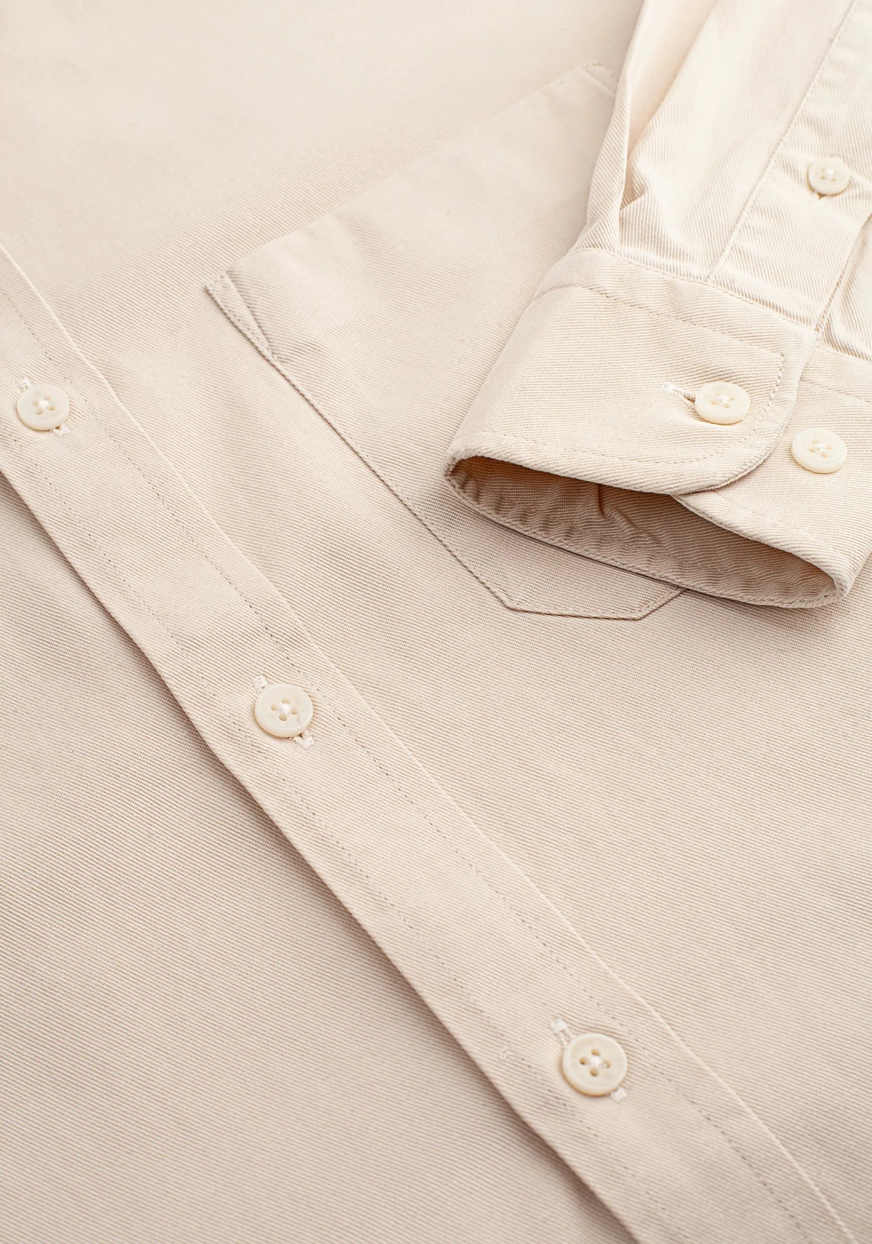 Whitfield CBD Tencel Beige Shirt