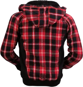 Z1R Women's Lumberjill Jacket - Red/Black - XS 2840-0119